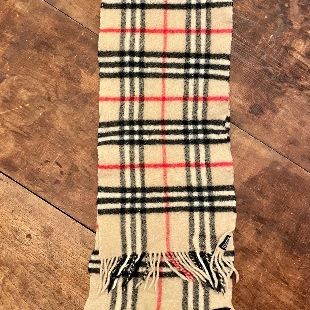 - Woolmark 100% wool scarf Vintage - Picture 3 of 4